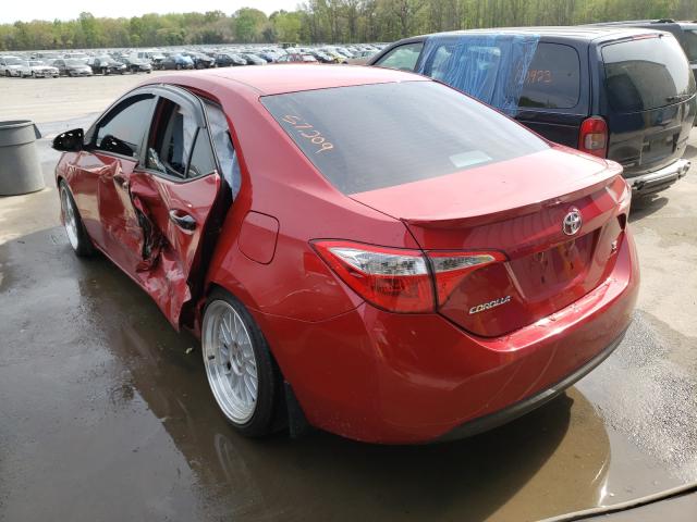 Photo 3 from auction – 2015 TOYOTA COROLLA L with VIN 2T1BURHEXFC271664