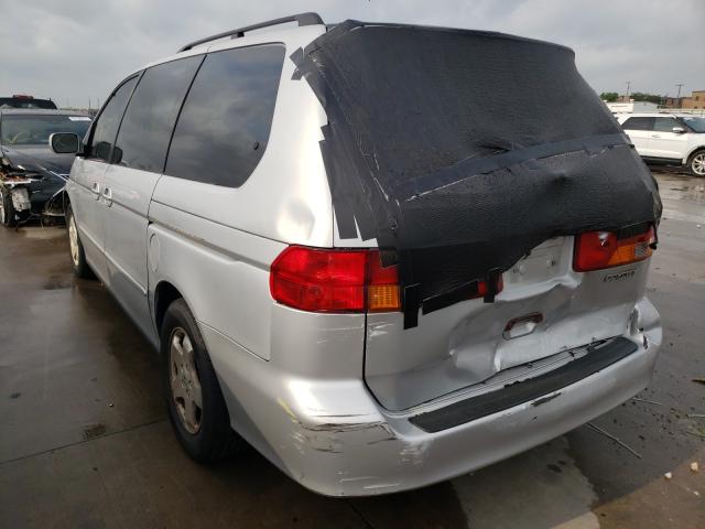Photo 3 from auction – 2001 HONDA ODYSSEY EX with VIN 2HKRL18691H506928