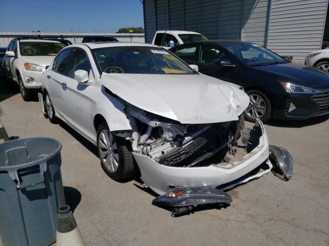 HONDA ACCORD EXL 2015 with VIN 1HGCR2F84FA164366 - Photo from auction