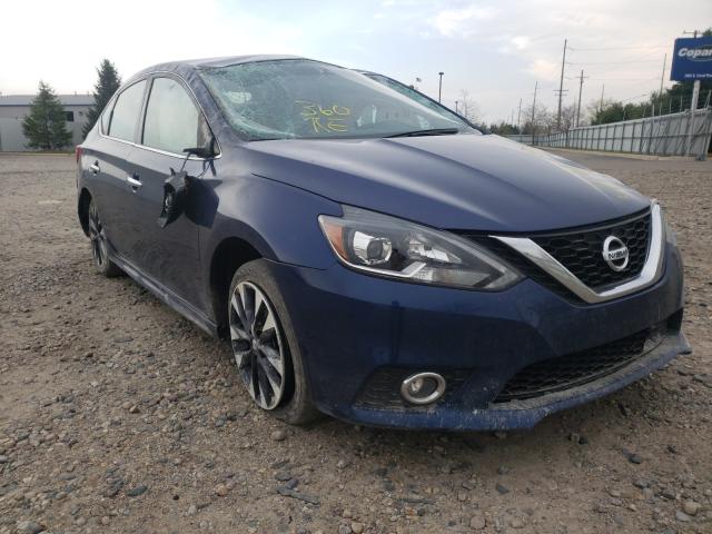 NISSAN SENTRA S 2018 with VIN 3N1AB7AP1JY201659 - Photo from auction