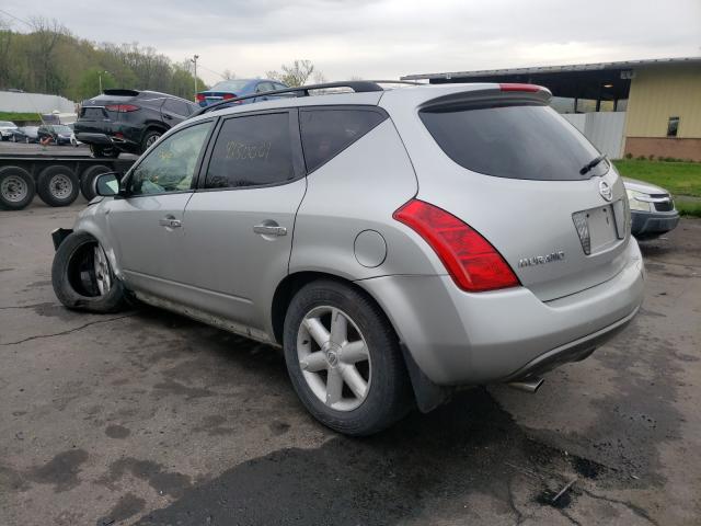 Photo 3 from auction – 2005 NISSAN MURANO SL with VIN JN8AZ08W95W444893