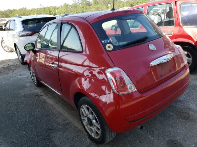 Photo 3 from auction – 2012 FIAT 500 POP with VIN 3C3CFFAR7CT112690