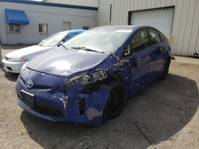 Photo 2 from auction – 2013 TOYOTA PRIUS with VIN JTDKN3DU1D5561325