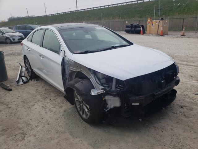 HYUNDAI SONATA SPO 2017 with VIN 5NPE34AB6HH467667 - Photo from auction