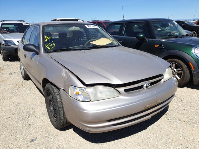 TOYOTA COROLLA VE 2000 with VIN 1NXBR12E7YZ372335 - Photo from auction