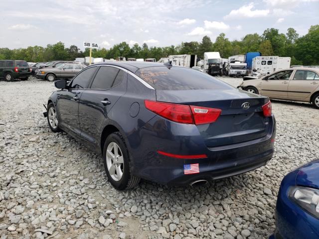 Photo 3 from auction – 2015 KIA OPTIMA LX with VIN KNAGM4A75F5553340