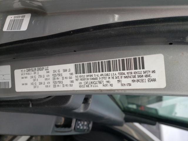 Photo 10 from auction – 2012 JEEP LIBERTY SP with VIN 1C4PJLAK4CW178671