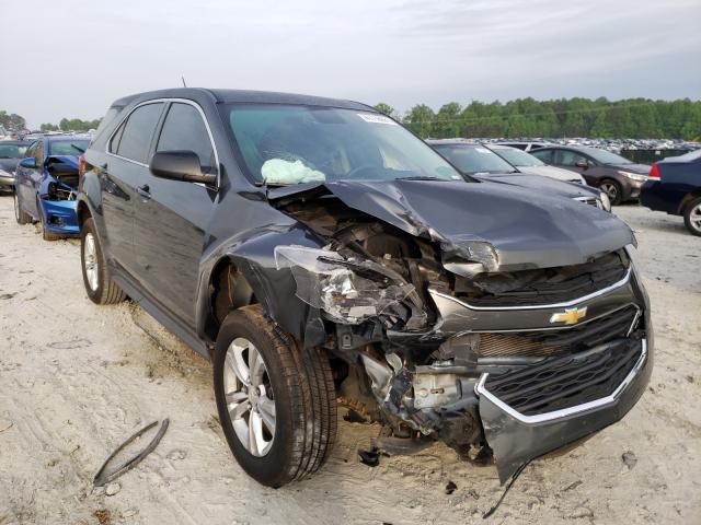 Photo 1 from auction – 2017 CHEVROLET EQUINOX LS with VIN 2GNALBEK8H1583555