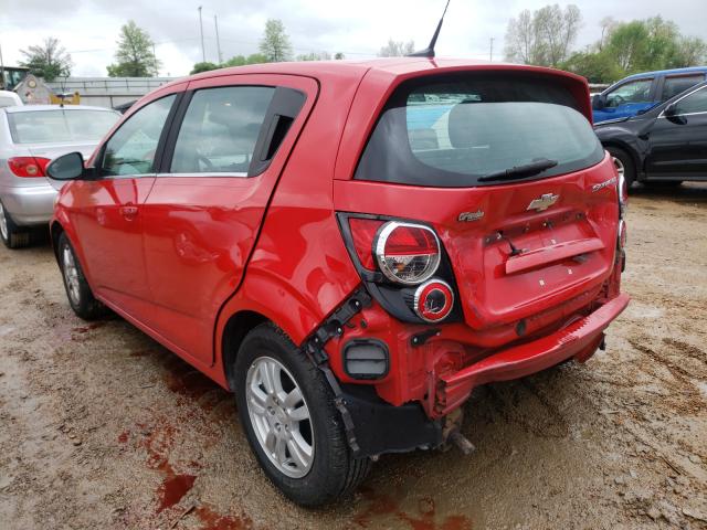 Photo 3 from auction – 2013 CHEVROLET SONIC LT with VIN 1G1JC6SH8D4120850