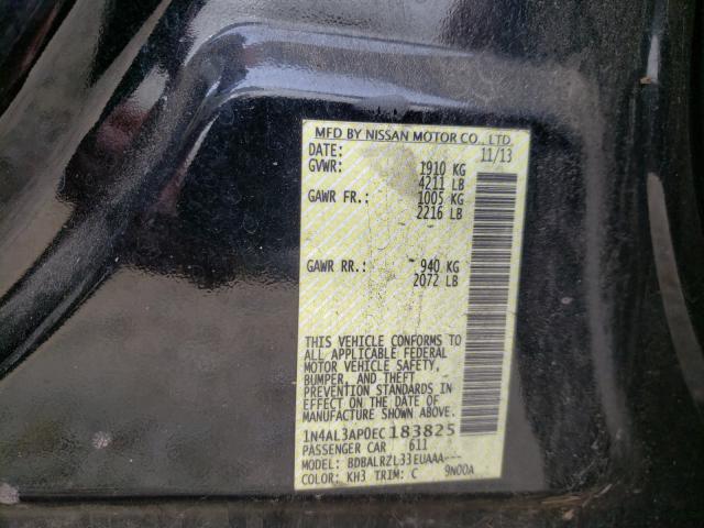 Photo 10 from auction – 2014 NISSAN ALTIMA 2.5 with VIN 1N4AL3AP0EC183825