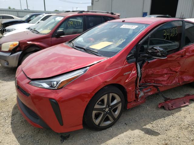 Photo 10 from auction – 2019 TOYOTA PRIUS with VIN JTDKARFU8K3089399