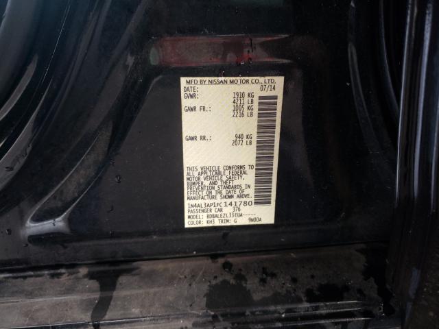 Photo 10 from auction – 2015 NISSAN ALTIMA 2.5 with VIN 1N4AL3AP1FC141780