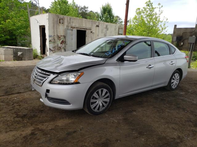 Photo 2 from auction – 2014 NISSAN SENTRA S with VIN 3N1AB7AP1EL689756