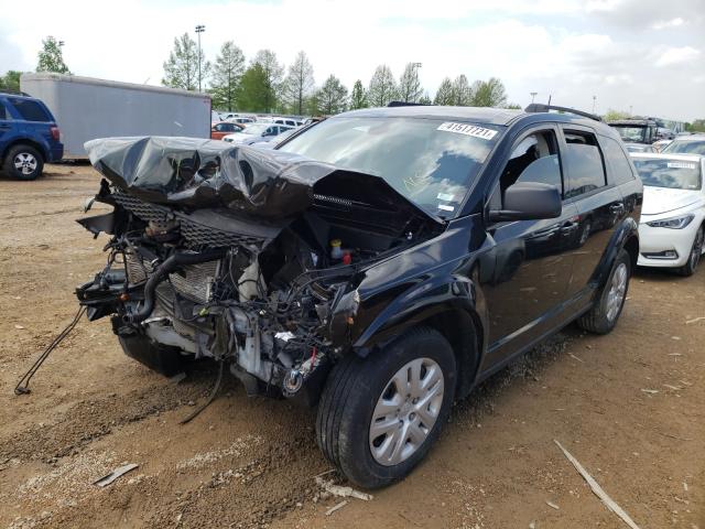 Photo 2 from auction – 2018 DODGE JOURNEY SE with VIN 3C4PDCAB3JT531668