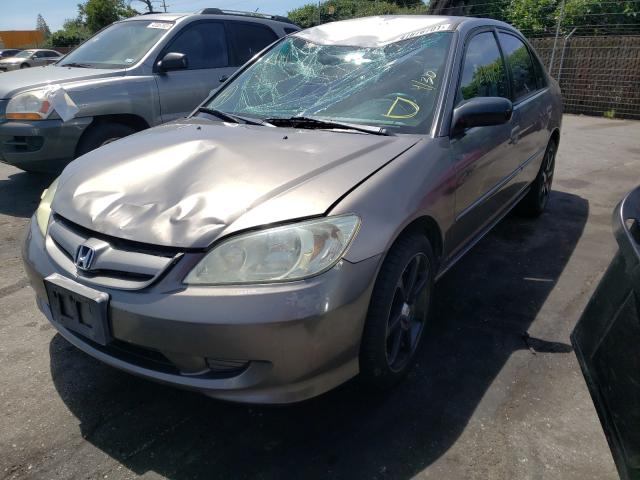 Photo 2 from auction – 2004 HONDA CIVIC LX with VIN 2HGES15524H595527