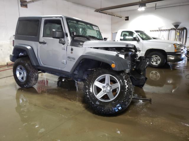 JEEP WRANGLER S 2014 with VIN 1C4AJWAG9EL206102 - Photo from auction