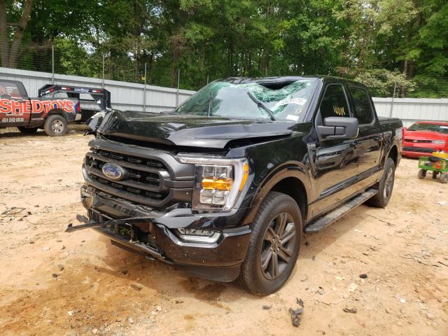 Photo 2 from auction – 2021 FORD F150 SUPER with VIN 1FTEW1EP7MFA02752