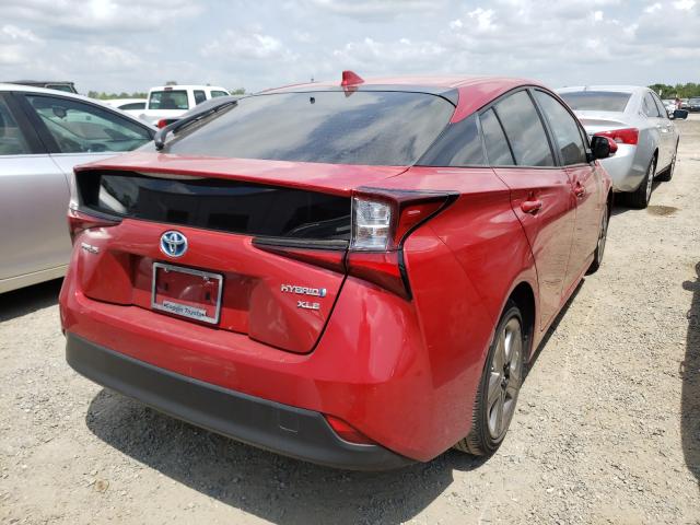 Photo 4 from auction – 2019 TOYOTA PRIUS with VIN JTDKARFU8K3089399
