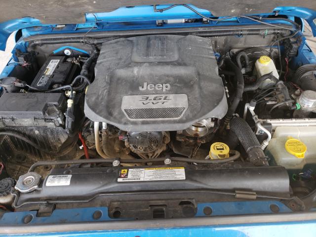 Photo 7 from auction – 2012 JEEP WRANGLER U with VIN 1C4BJWFGXCL159804