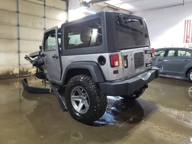 Photo 3 from auction – 2014 JEEP WRANGLER S with VIN 1C4AJWAG9EL206102