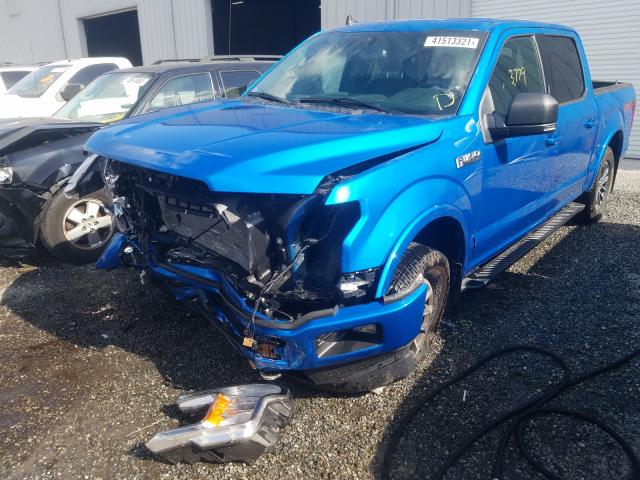 Photo 2 from auction – 2020 FORD F150 SUPER with VIN 1FTEW1EP6LKF07820