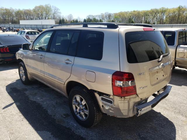 Photo 3 from auction – 2004 TOYOTA HIGHLANDER with VIN JTEEP21A040053254