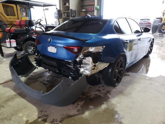 Photo 4 from auction – 2017 ALFA ROMEO GIULIA TI with VIN ZARFAECN9H7537387