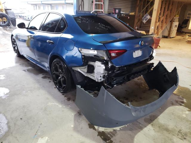 Photo 3 from auction – 2017 ALFA ROMEO GIULIA TI with VIN ZARFAECN9H7537387
