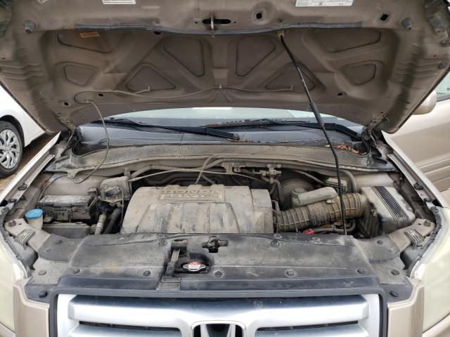 Photo 7 from auction – 2006 HONDA PILOT EX with VIN 5FNYF28696B050749