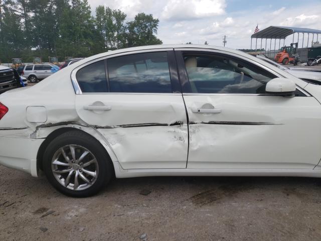 Photo 9 from auction – 2008 INFINITI G35 with VIN JNKBV61E28M217530