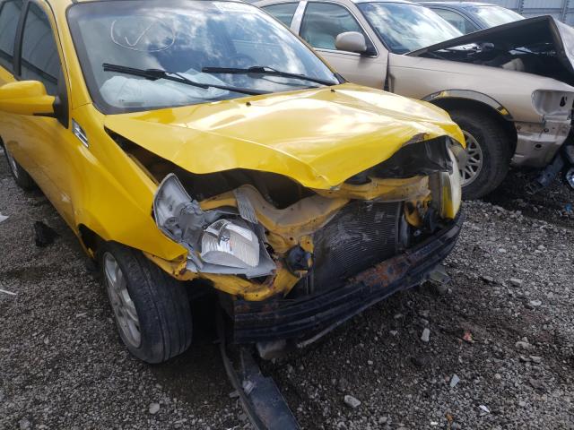 Photo 9 from auction – 2009 CHEVROLET AVEO LT with VIN KL1TG66E59H612024
