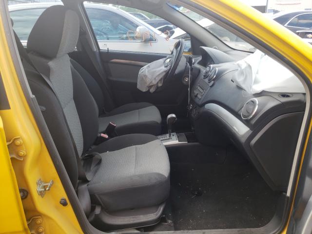 Photo 5 from auction – 2009 CHEVROLET AVEO LT with VIN KL1TG66E59H612024