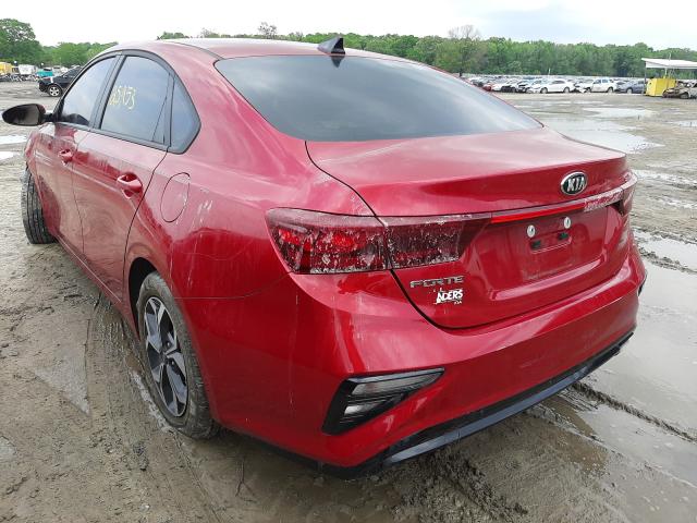 Photo 3 from auction – 2019 KIA FORTE FE with VIN 3KPF24AD6KE056225