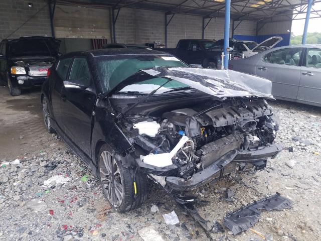HYUNDAI VELOSTER T 2017 with VIN KMHTC6AE7HU310051 - Photo from auction
