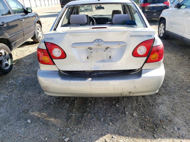 Photo 9 from auction – 2003 TOYOTA COROLLA CE with VIN JTDBR32E430044841