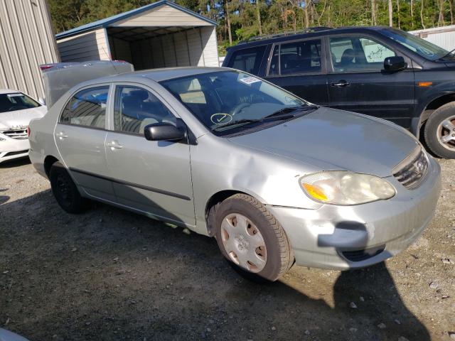 TOYOTA COROLLA CE 2003 with VIN JTDBR32E430044841 - Photo from auction