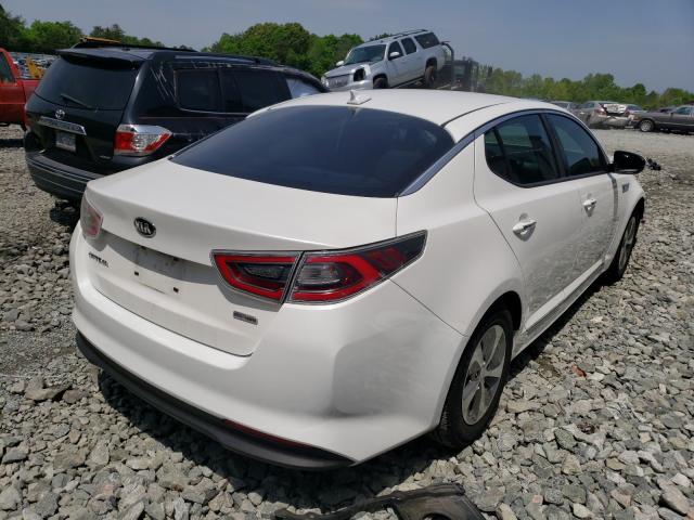 Photo 4 from auction – 2014 KIA OPTIMA HYB with VIN KNAGM4AD3E5064178