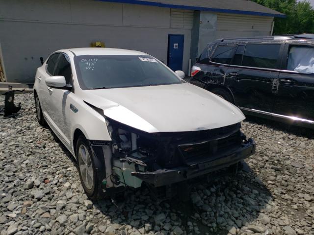 KIA OPTIMA HYB 2014 with VIN KNAGM4AD3E5064178 - Photo from auction