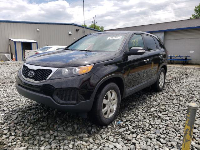 Photo 2 from auction – 2013 KIA SORENTO LX with VIN 5XYKT3A17DG409640