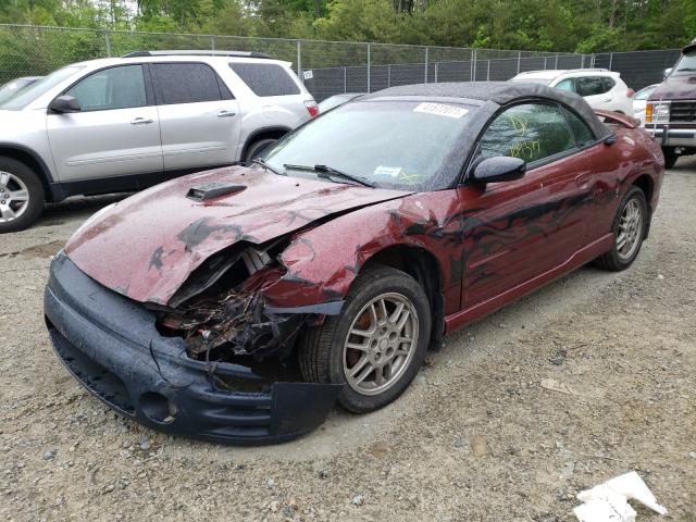 Photo 2 from auction – 2005 MITSUBISHI ECLIPSE with VIN 4A3AE55H55E054628
