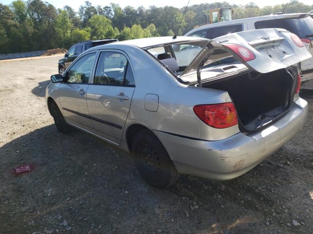 Photo 3 from auction – 2003 TOYOTA COROLLA CE with VIN JTDBR32E430044841