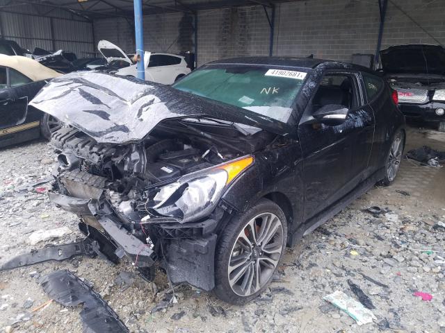 Photo 2 from auction – 2017 HYUNDAI VELOSTER T with VIN KMHTC6AE7HU310051