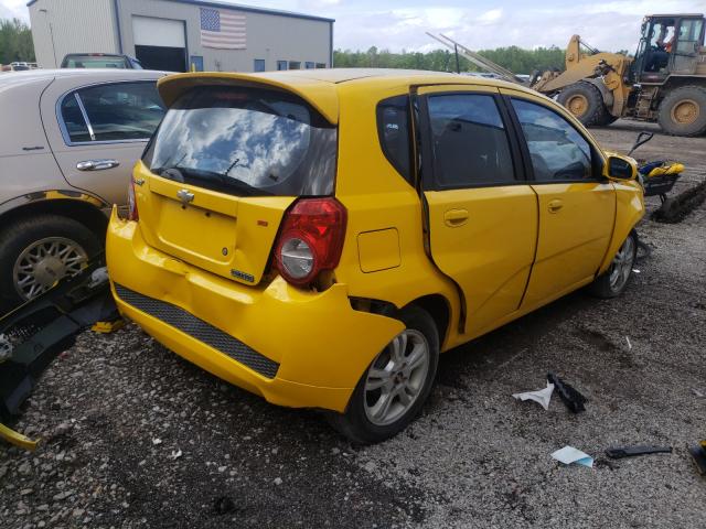 Photo 4 from auction – 2009 CHEVROLET AVEO LT with VIN KL1TG66E59H612024