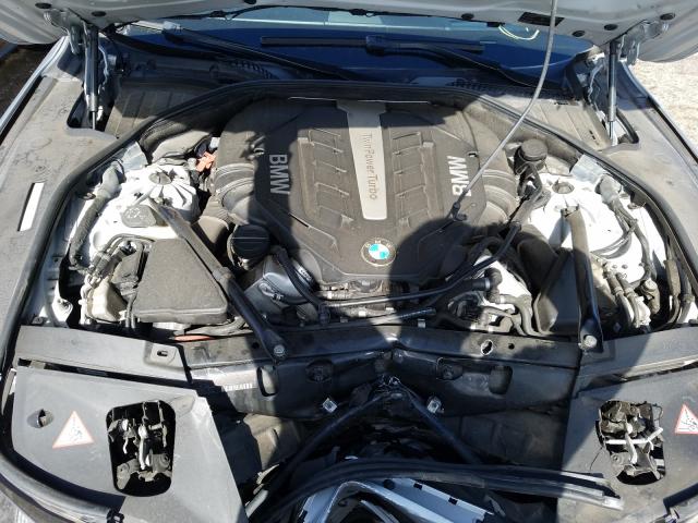 Photo 7 from auction – 2013 BMW 750 LI with VIN WBAYE8C52DD131694