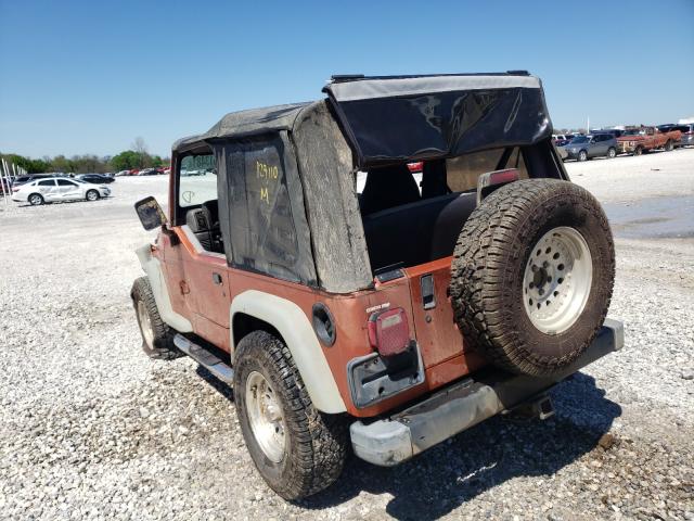 Photo 3 from auction – 2000 JEEP WRANGLER / with VIN 1J4FA29P1YP802105