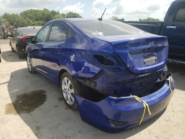 Photo 3 from auction – 2014 HYUNDAI ACCENT GLS with VIN KMHCU4AE2EU592077