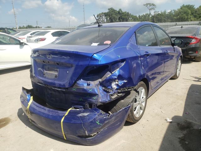 Photo 4 from auction – 2014 HYUNDAI ACCENT GLS with VIN KMHCU4AE2EU592077