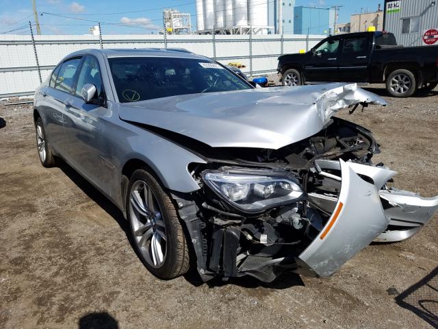 BMW 750 LI 2013 with VIN WBAYE8C52DD131694 - Photo from auction