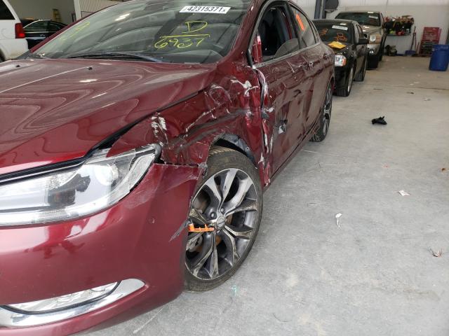 Photo 9 from auction – 2015 CHRYSLER 200 C with VIN 1C3CCCEG4FN556937