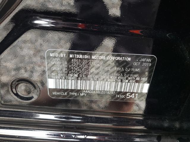 Photo 10 from auction – 2020 MITSUBISHI OUTLANDER with VIN JA4AD2A36LZ018297